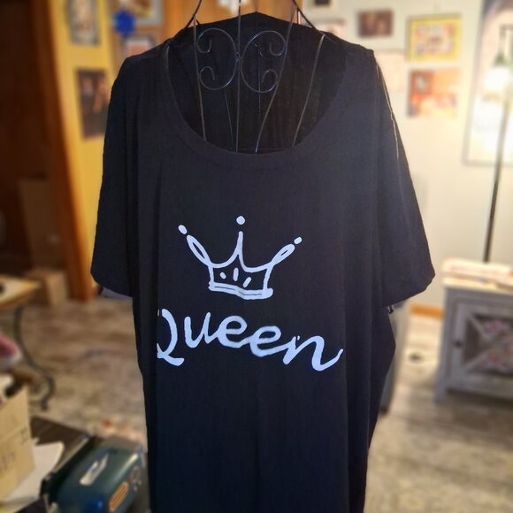 shein fit plus size queen tee - Picture 1 of 3